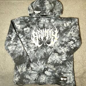 Scummy bears Scummy Streetwear Tie Dye Hoodie Mens Size Medium Gray
